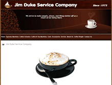 Tablet Screenshot of jimdukeservice.com